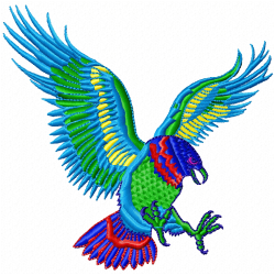 Eagle And Falcon Embroidery Design 12 Eagle And Falcon Embroidery Design 12